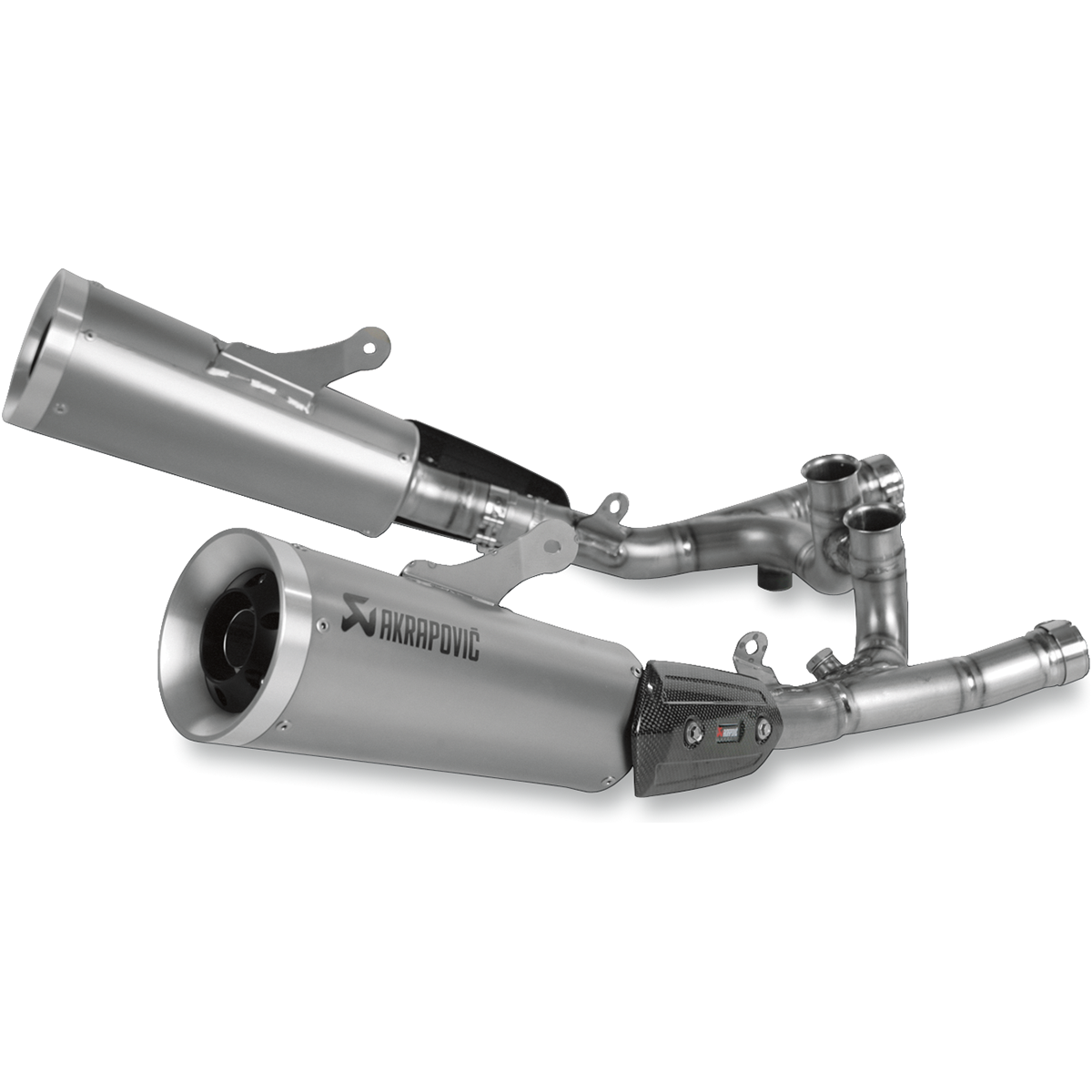 Akrapovic Slip-On Exhaust - 2009-2020 Yamaha V-Max