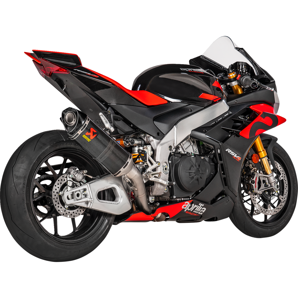 Akrapovic Homologated Slip-On - 2021-2024 Exhaust Aprilia RSV4 / Tuono V4