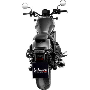 LeoVince Classic Racer Slip-On Exhaust Honda Rebel 1100 2021-2025