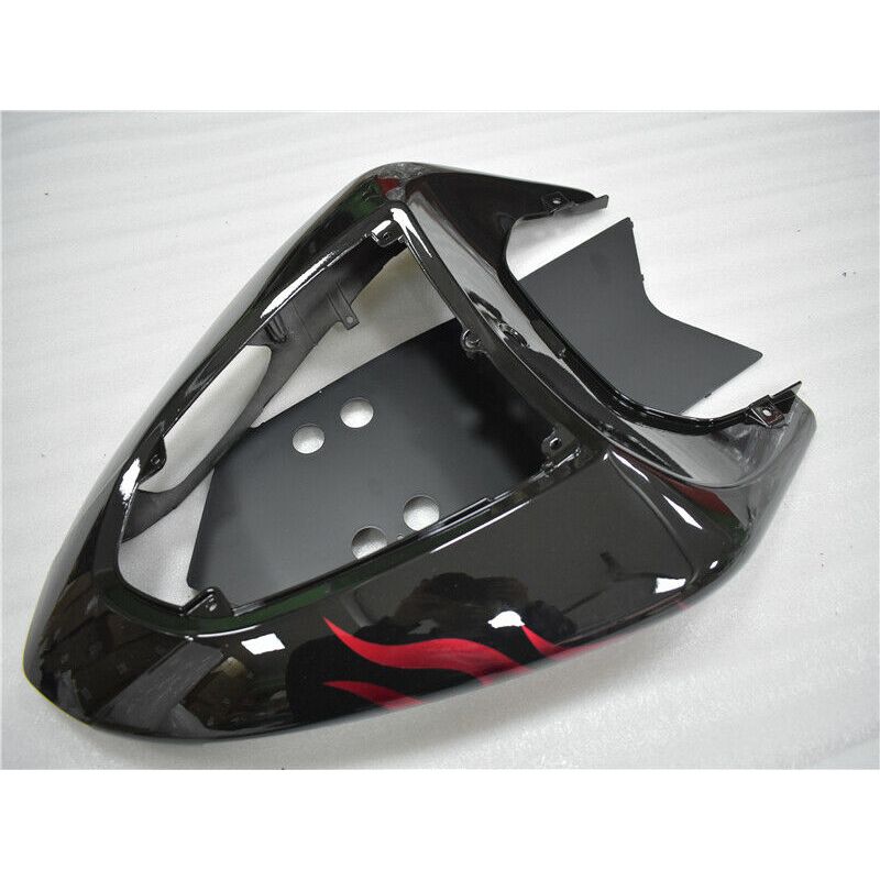 2006-2007 Kawasaki ZX10R Fairing Red Flame Kit