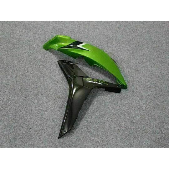 2007-2008 Honda CBR600RR Green and Black Fairing Kit