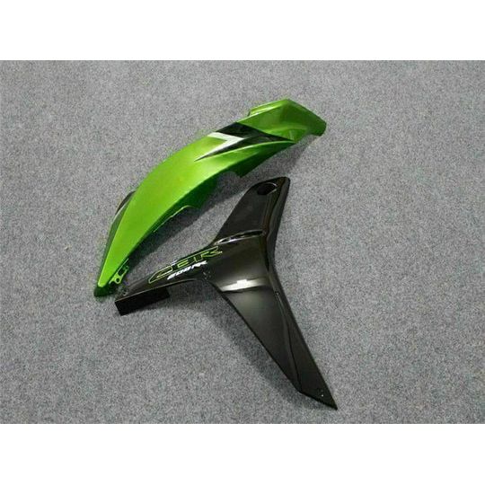 2007-2008 Honda CBR600RR Green and Black Fairing Kit