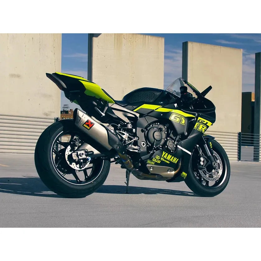 2020-2024 - Yamaha YZF R1 Black With Fluorescent Yellow Fairing Kit