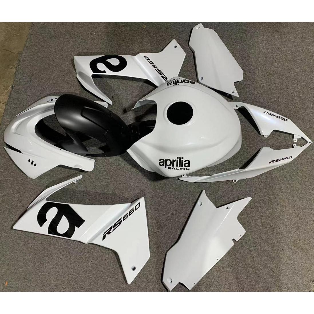 2020-2024 Aprilia RS660 White Logo Fairing Kit