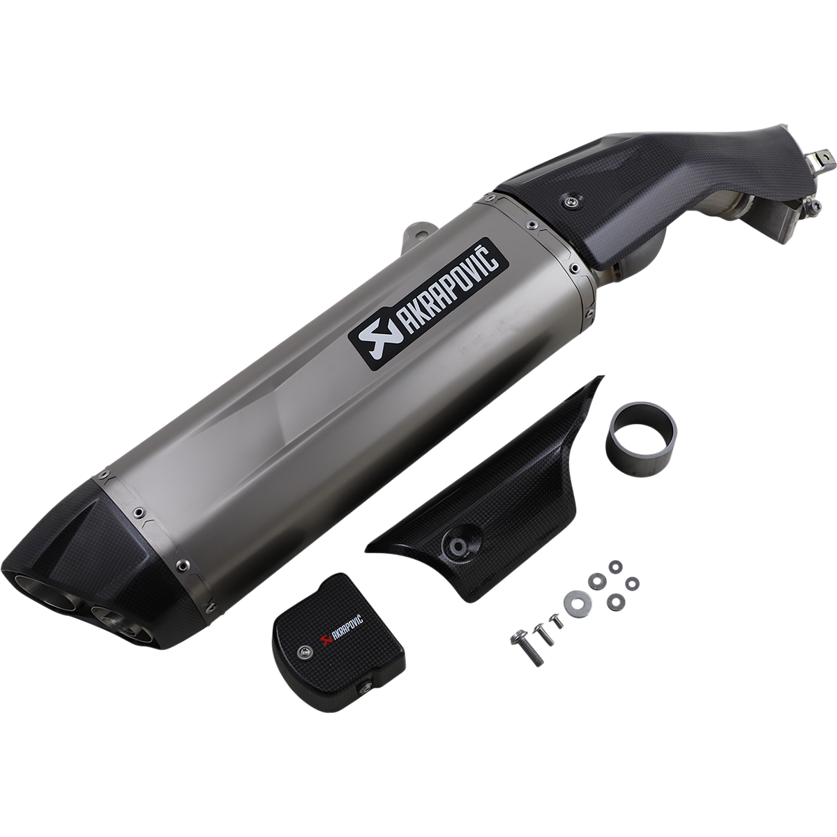 Akrapovic Slip-On Exhaust - 2020-2023 Honda Africa Twin / Adventure Sport ES