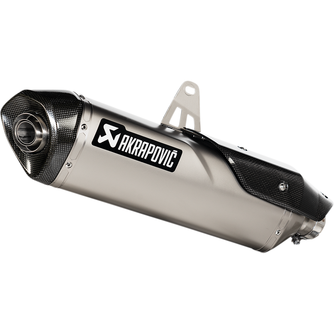 Akrapovic Slip-On Exhaust - 2020-2023 Triumph Tiger 850 / 900 / GT / Rally