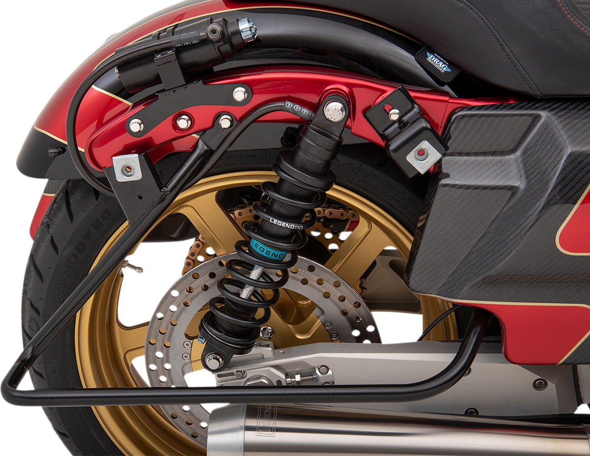 Legend Suspension - 2014-2024 Harley Touring - Revo Arc Remote Reservoir Shocks