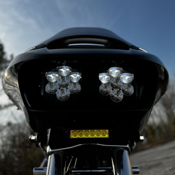 Custom Dynamics - 2015-2024 Harley Davidson Road Glide - Shark Demon 2 Headlight