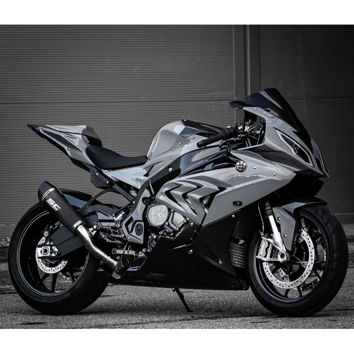 2015-2016 BMW S1000RR Carbon Fiber Grey Fairing Kit