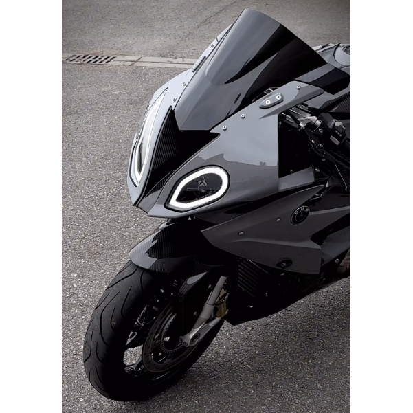 2015-2016 BMW S1000RR Carbon Fiber Grey Fairing Kit