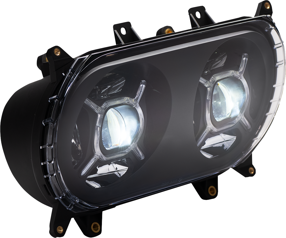 Custom Dynamics - 2015-2024 Harley Davidson RoadGlide - Double-X Led Headlights