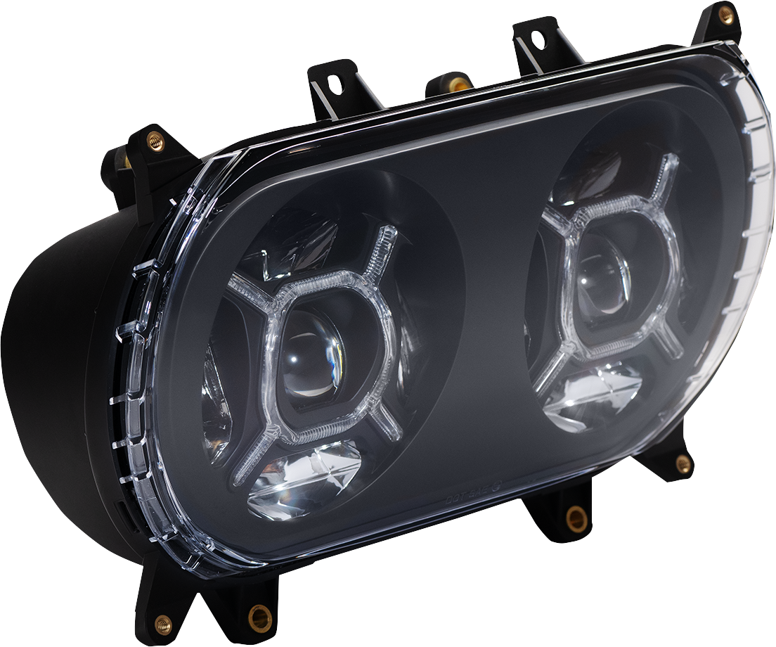 Custom Dynamics - 2015-2024 Harley Davidson RoadGlide - Double-X Led Headlights