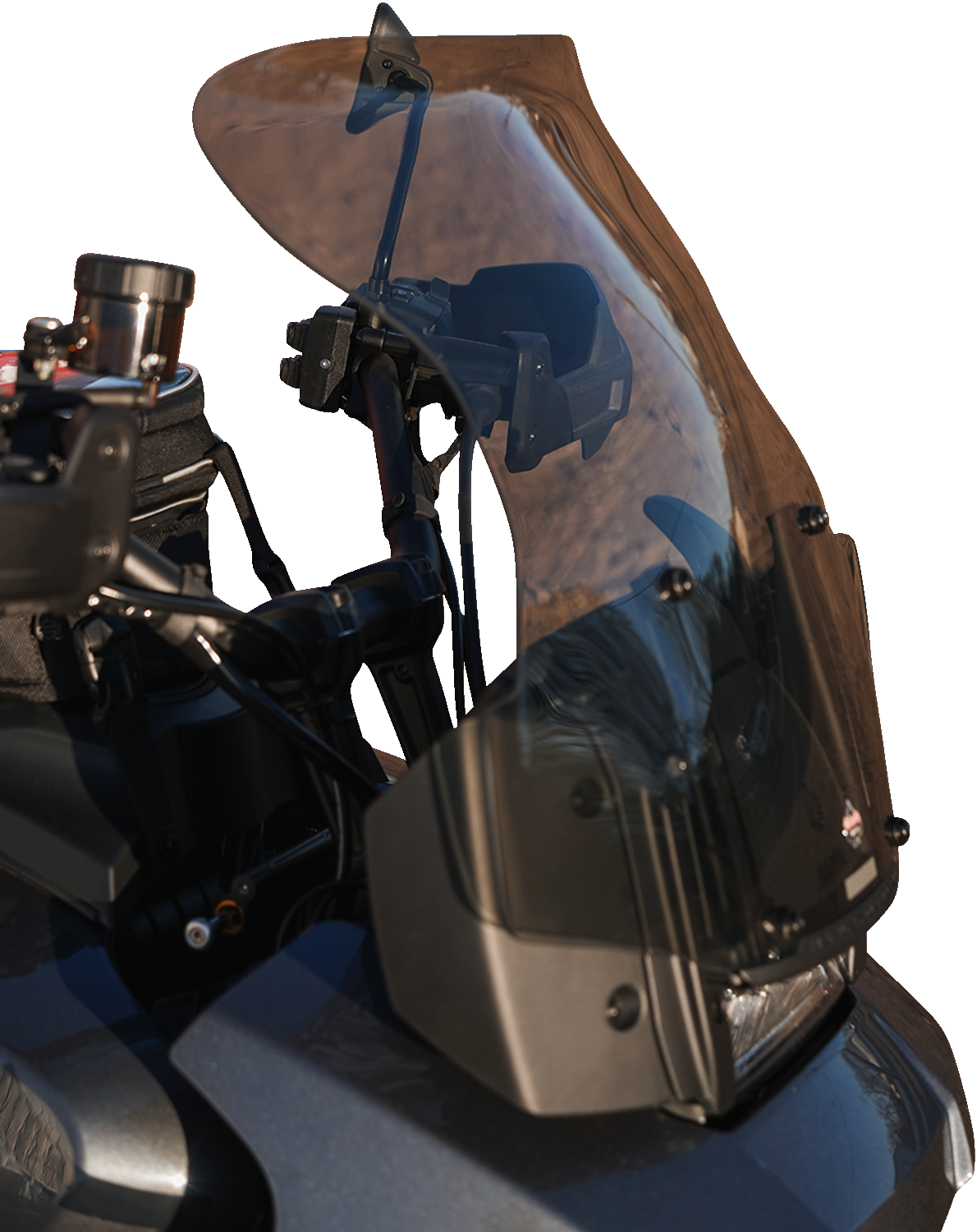 Klock Werks - 2021-2023 Harley Davidson- 15.5" Pan America Tint Flare* Windshield