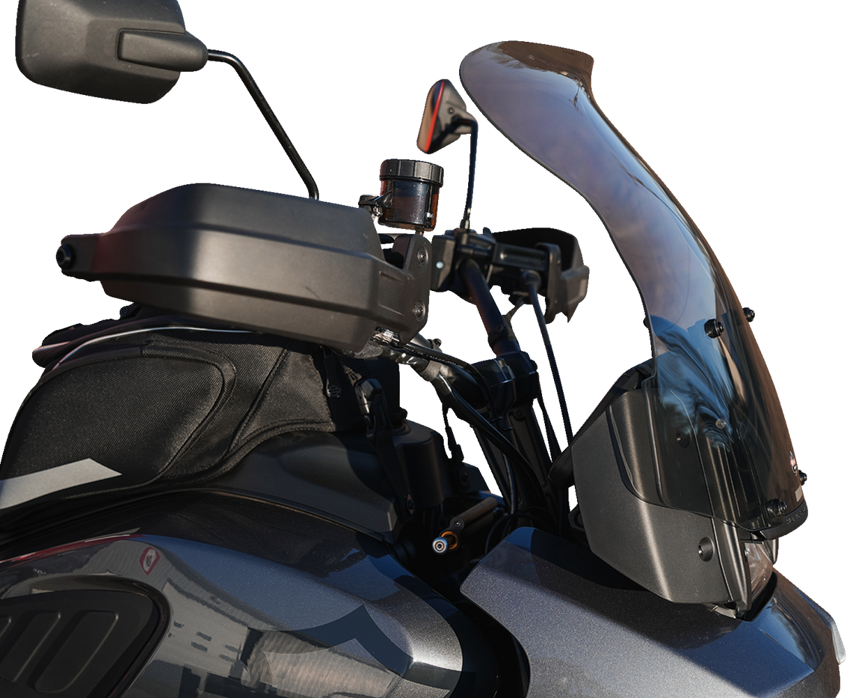 Klock Werks - 2021-2023 Harley Davidson- 15.5" Pan America Tint Flare* Windshield