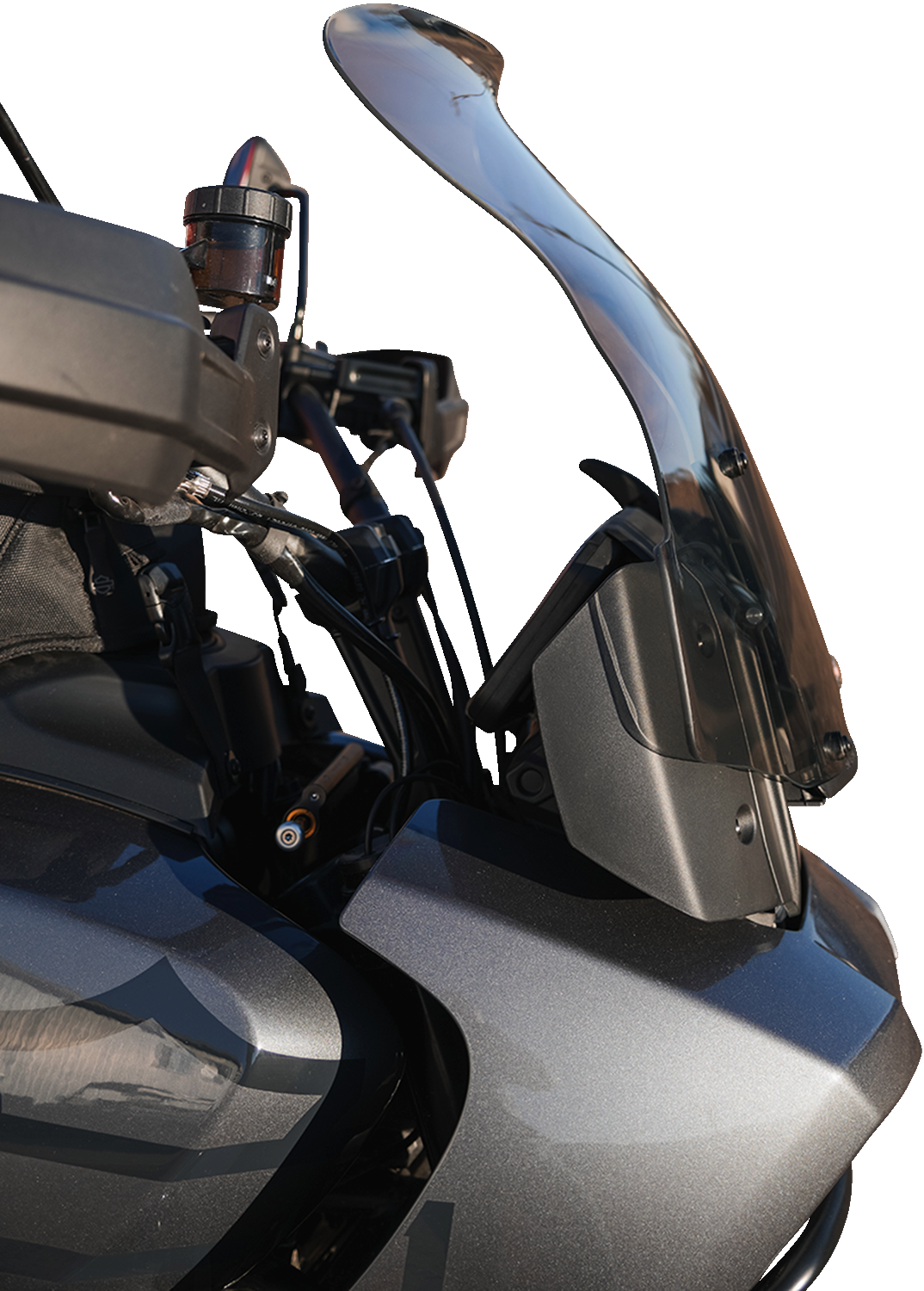 Klock Werks - 2021-2023 Harley Davidson- 15.5" Pan America Tint Flare* Windshield