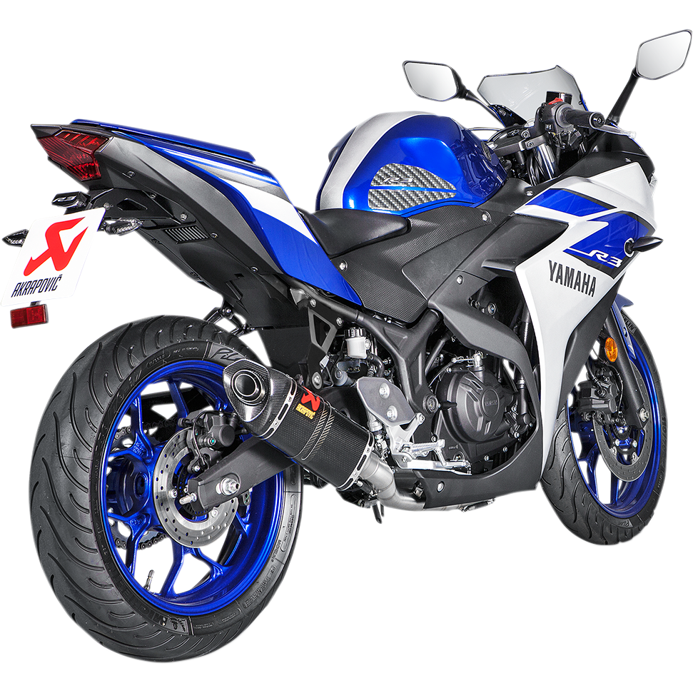 AKRAPOVIC Racing Line Exhaust System - 2015- 2023 YZF-R3 /MT-03 S-Y3R1-APC