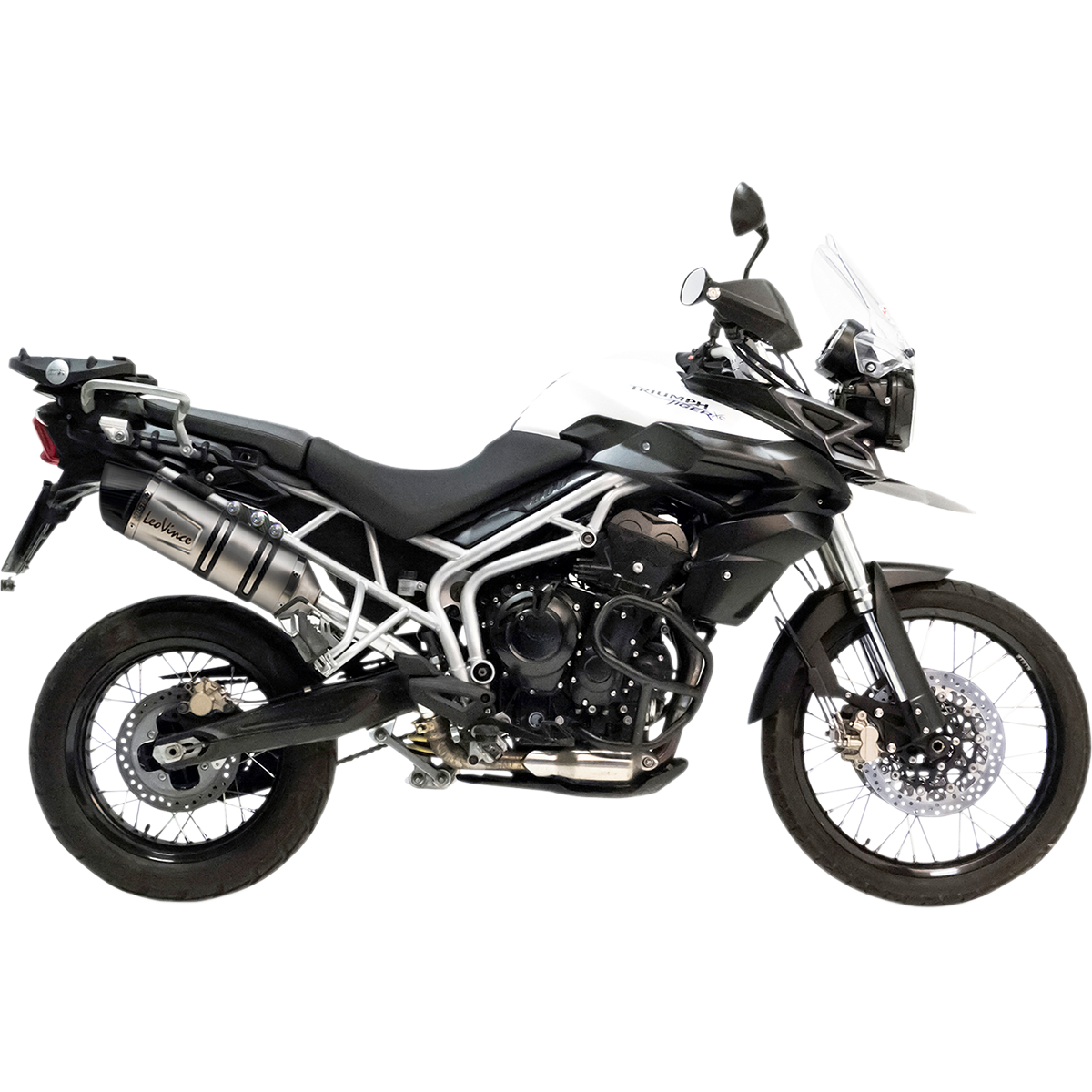 LeoVince LV One EVO Slip-On Exhaust Triumph Tiger 800 2010-2019
