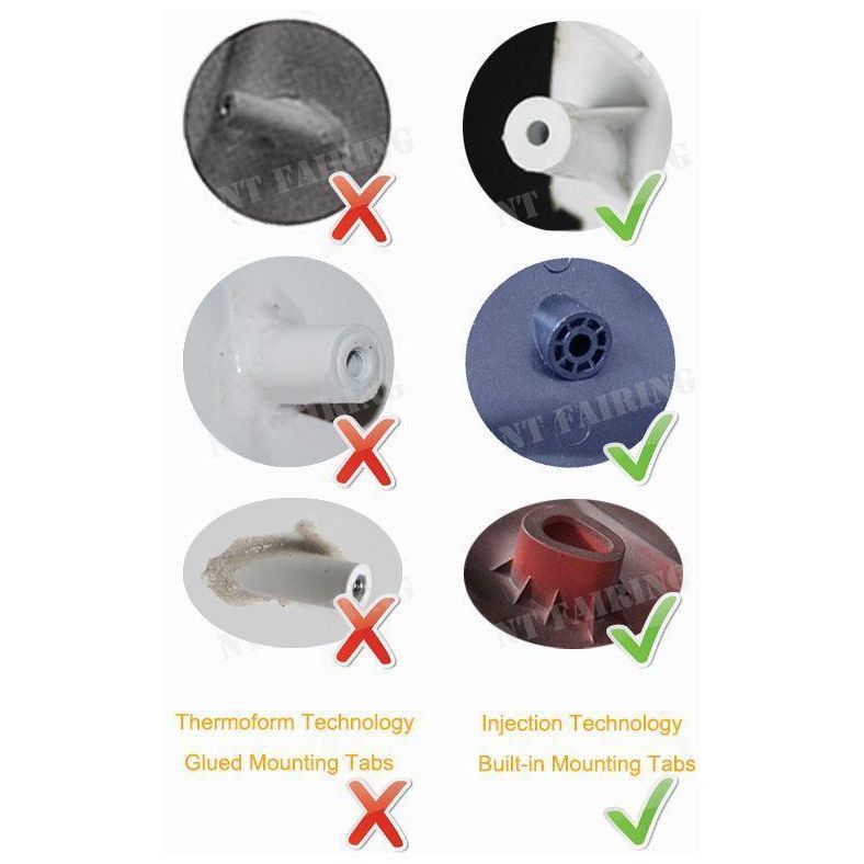 2006-2007 Yamaha YZF R6 Glossy Matte Black Fairings