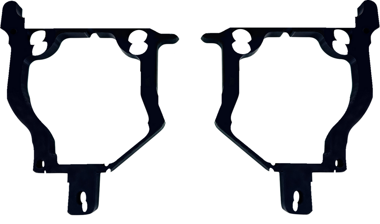 Custom Dynamics - 2015-2025 Harley Davidson - Shark Demon® Headlight Spacer Kit