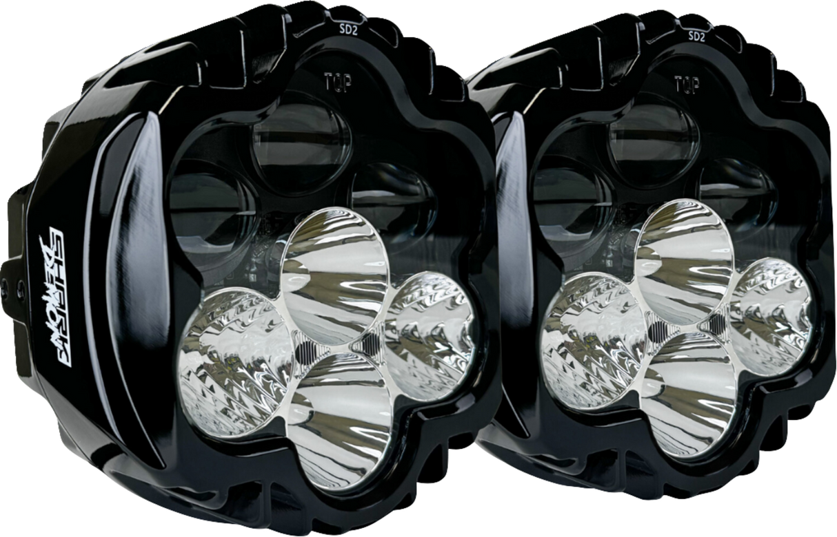 Custom Dynamics - 2015-2025 Harley Davidson Road Glide- Shark Demon® 2 Performance Headlight Kit