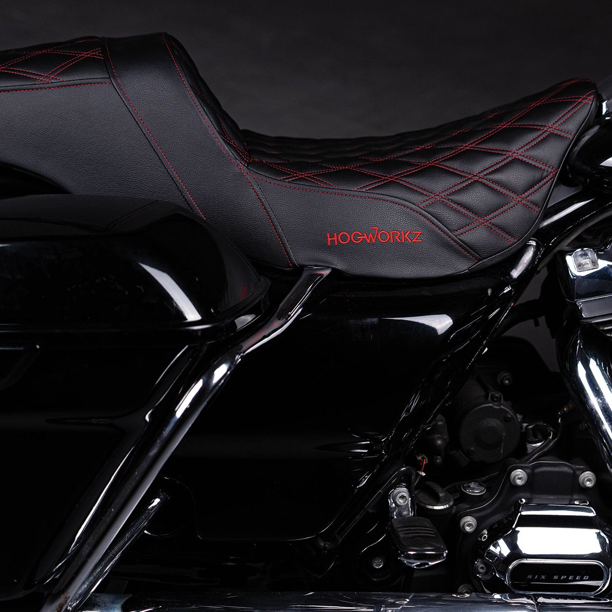 HogWorkz - Rise Up Seat for 2008-2024 Harley Touring