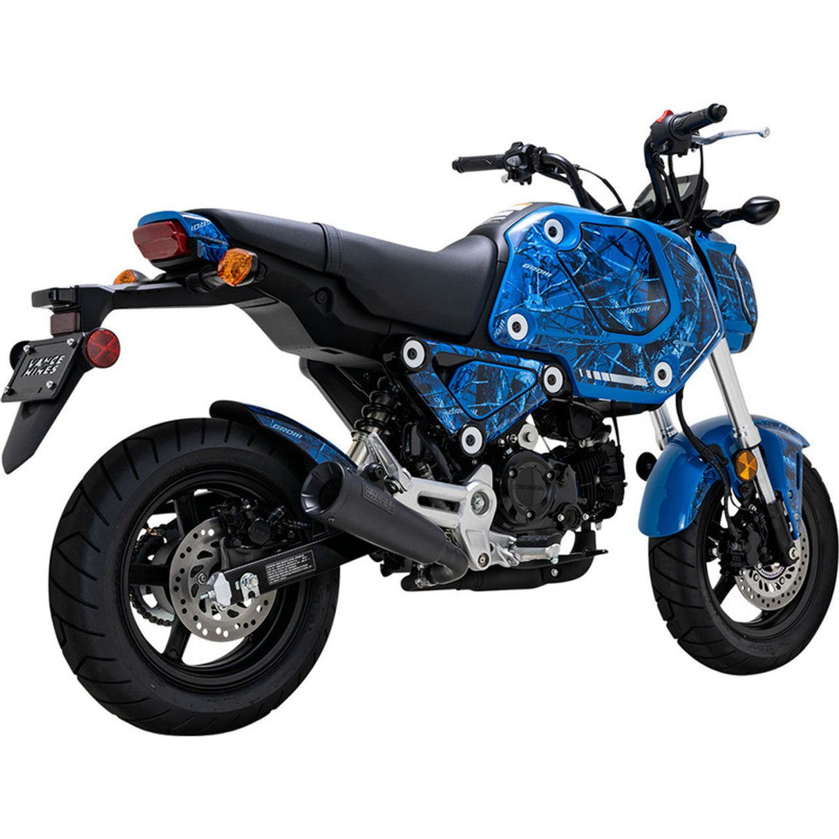 Vance & Hines 2022 Honda Grom S/O Black Slip-On Exhaust