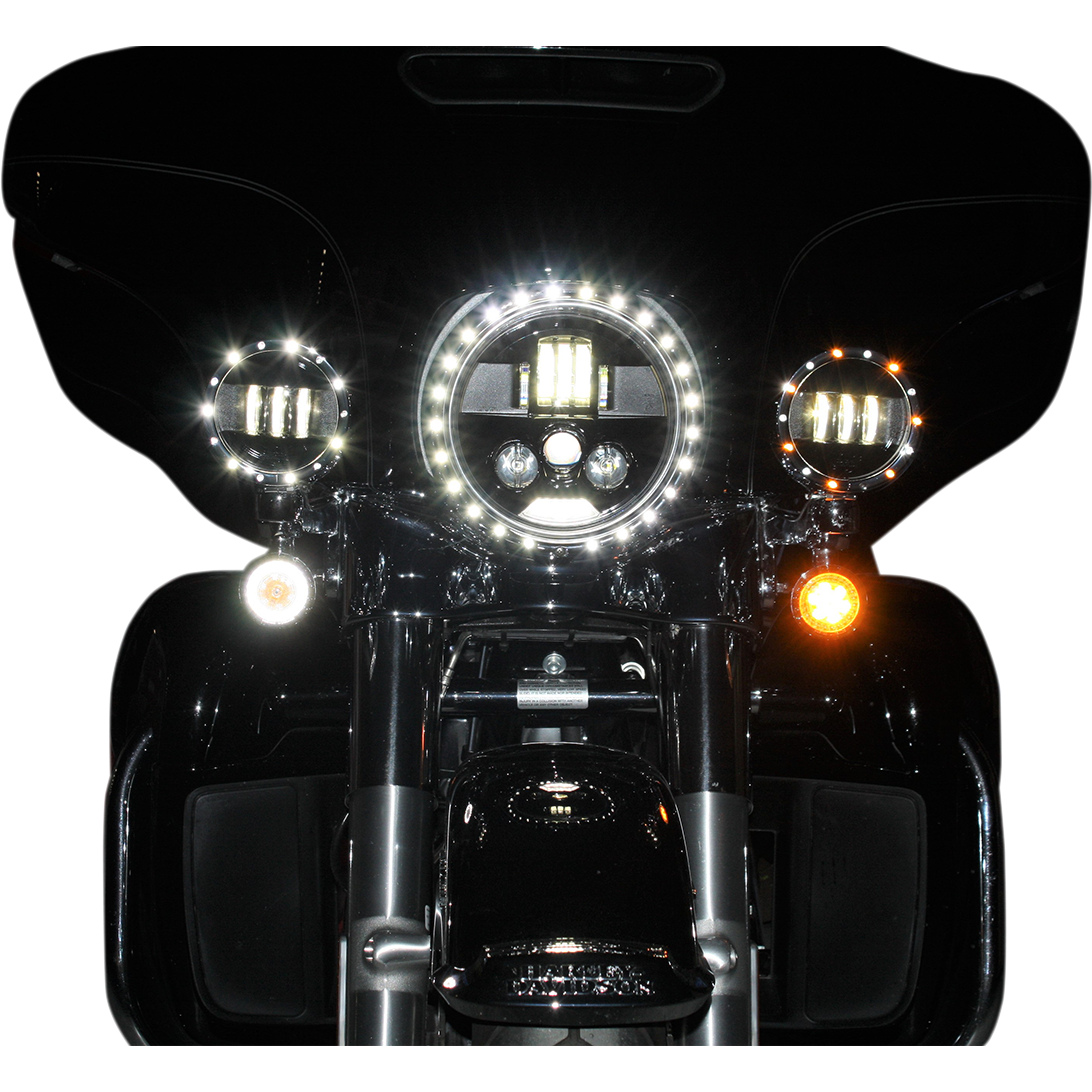 Custom Dynamics - 1981-2023 Harley Davidson ProBEAM LED 7" Headlight