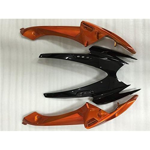 2006-2007 - Suzuki GSXR 600/750 Black Orange Fairing Kit