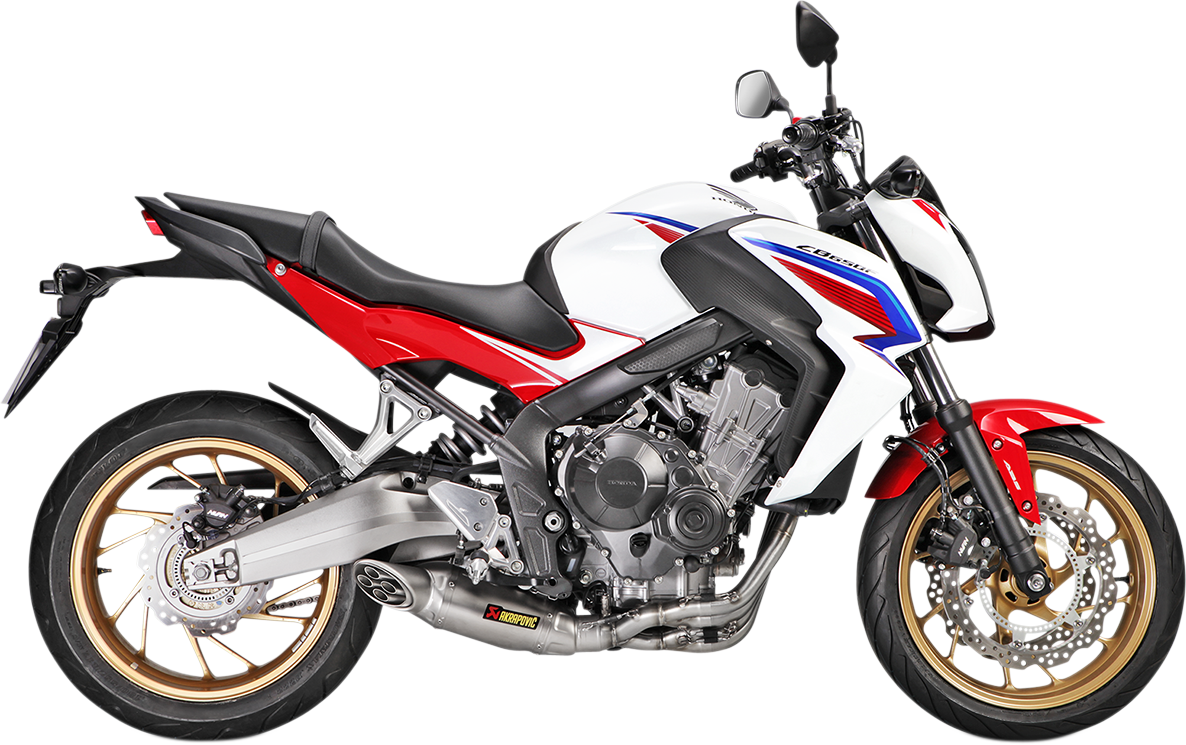AKRAPOVIC Race Exhaust - Titanium CB650F 2014-2016 S-H6R12-HAFT 1810-2291