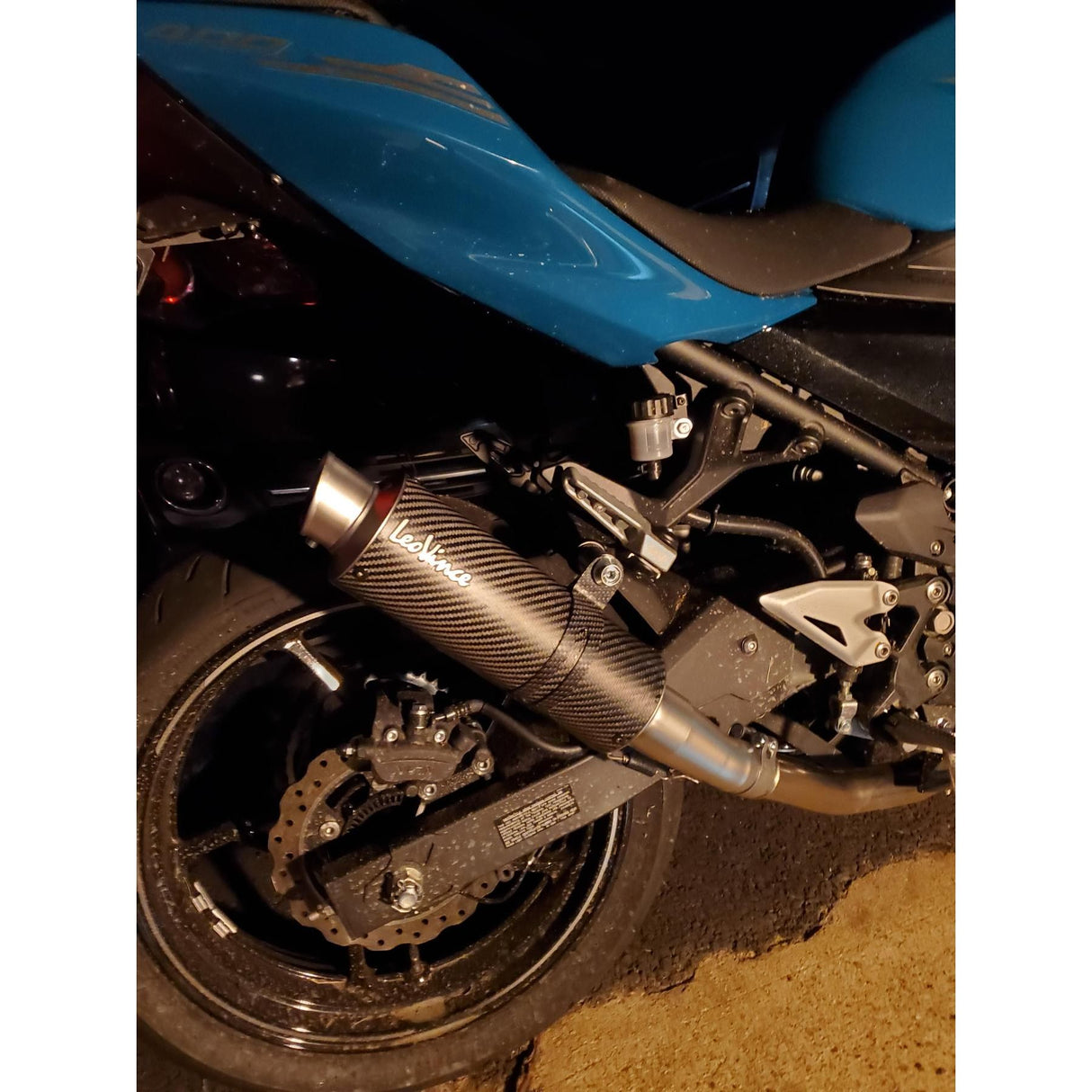 LeoVince GP Corsa Slip-On Exhaust - 2018-2025 Kawasaki Ninja 400 / Z400 / Ninja 500 / Z500