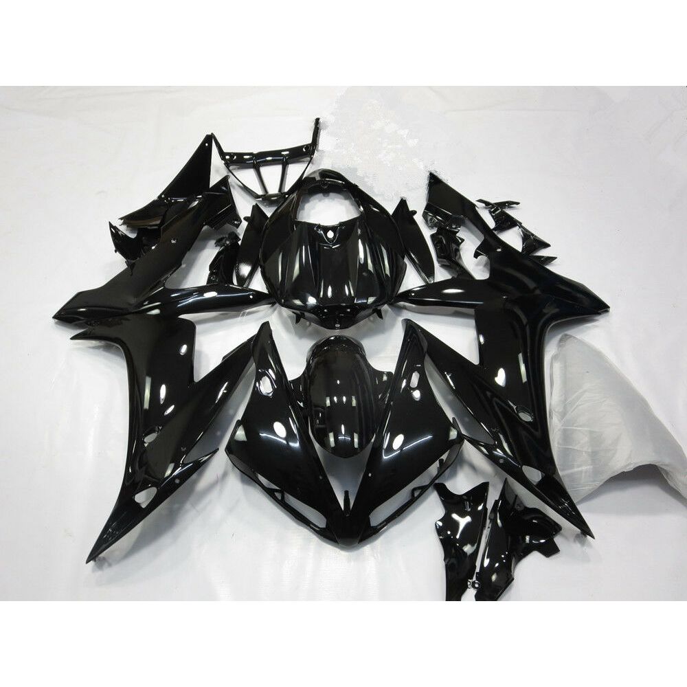 2004-2006 Yamaha YZF R1 Fairing Gloss Black Fairing Kit