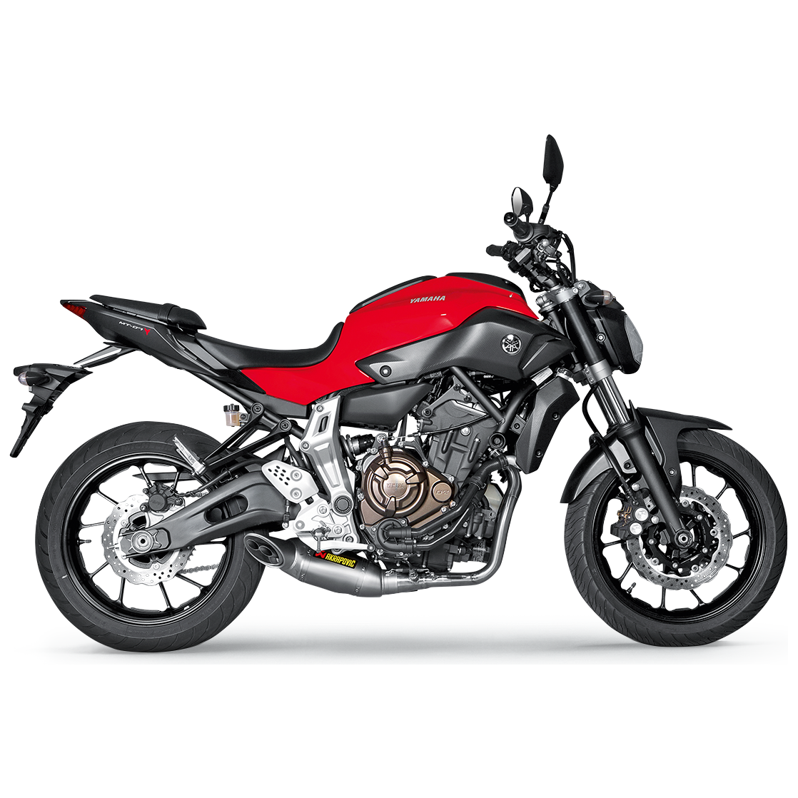Akrapovic Racing Exhaust System - 2015-2016 Yamaha FZ-07