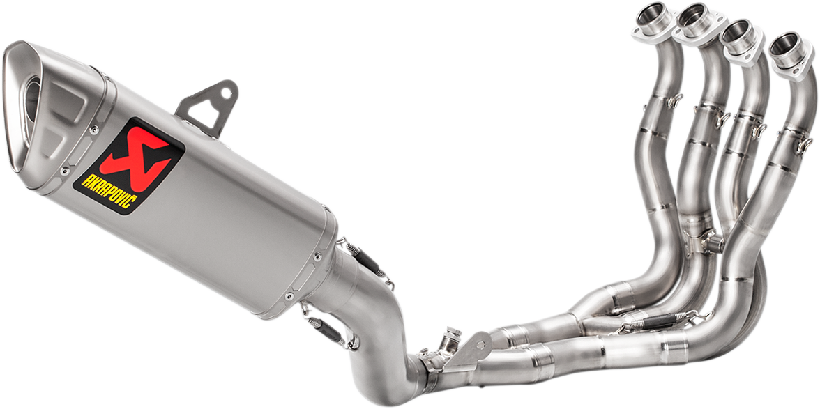 AKRAPOVIC Race Exhaust - Stainless Steel/Titanium GSX-R 1000 2017-2025 S-S10R11-APLT 1810-2532