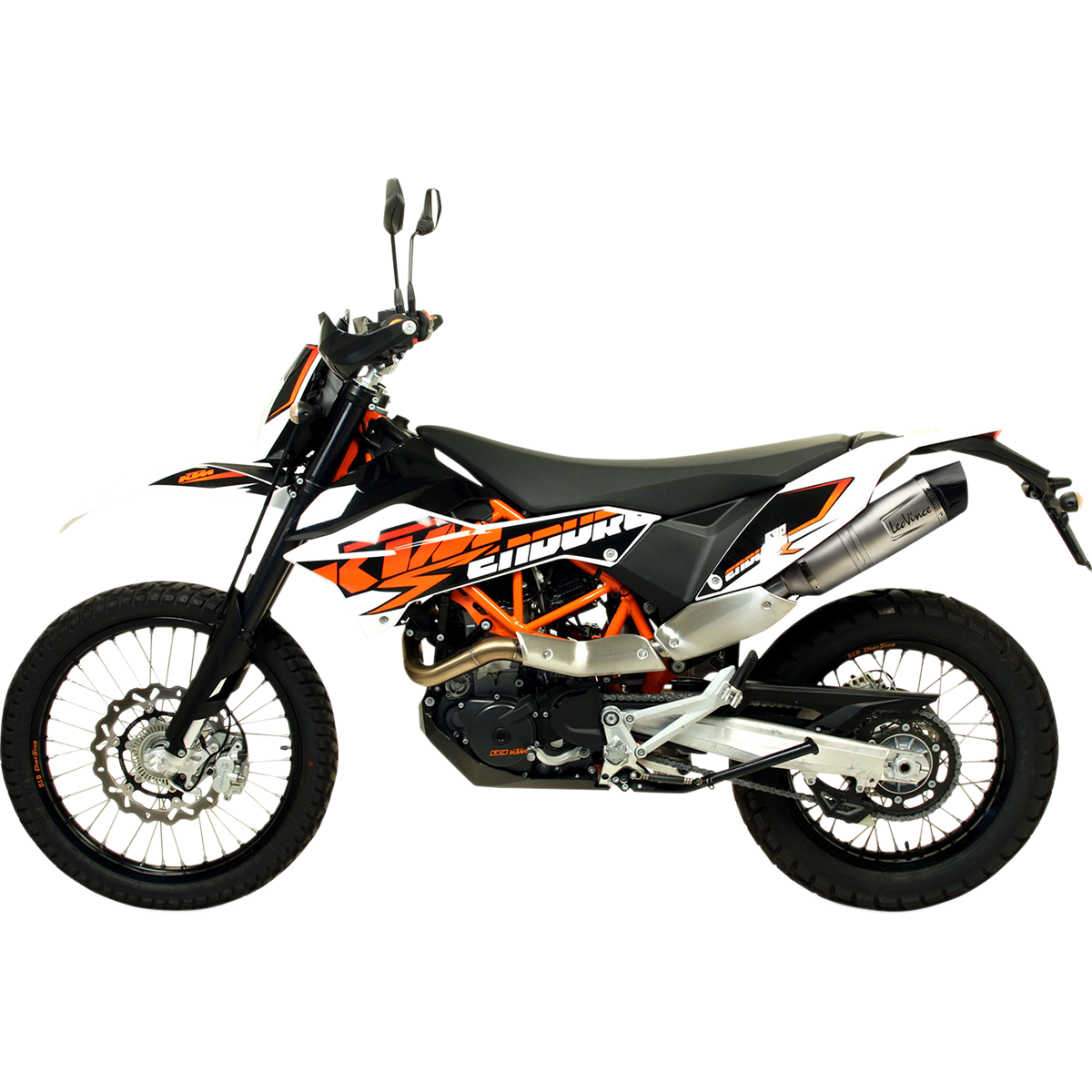 LeoVince LV One EVO Slip-On Exhaust -2008-2016 KTM 690 Enduro /R/SMC/R