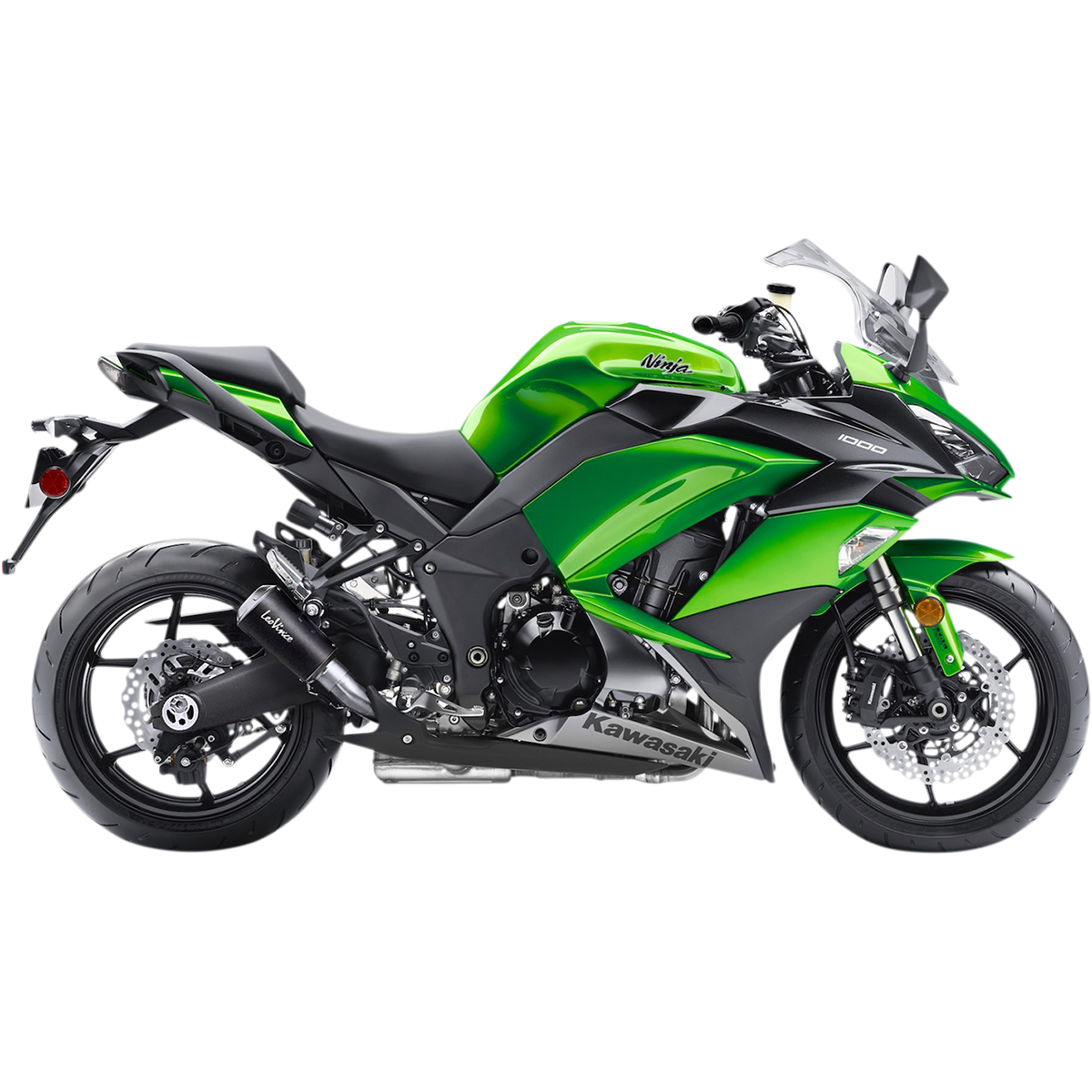 LeoVince LV-10 Slip-On Exhaust - 2011-2019 Kawasaki Z1000 / Ninja 1000