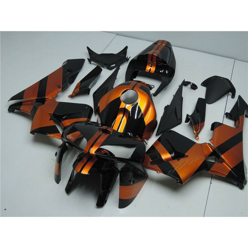2005-2006 Honda CBR600RR Fairing F5 Red Gold Kit