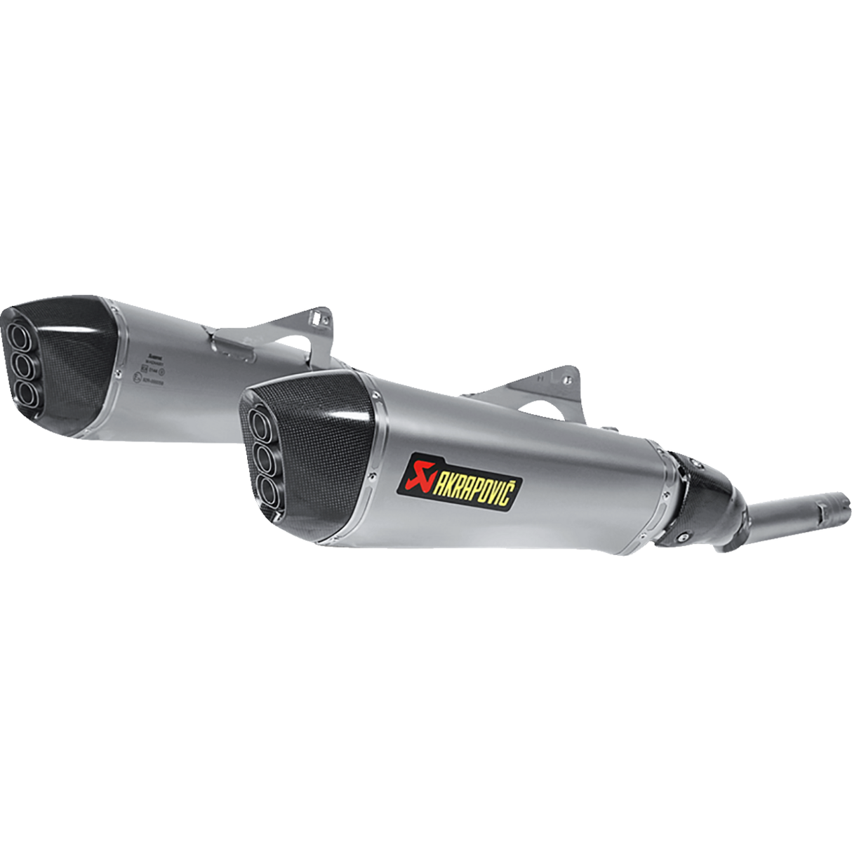 Akrapovic Slip-On Exhaust - 2011-2022 BMW K1600GT / K1600GTL