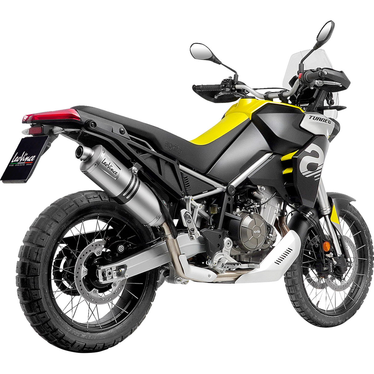 LeoVince LV One EVO Slip-On Exhaust - 2022-2024 Aprilia Tuareg 660