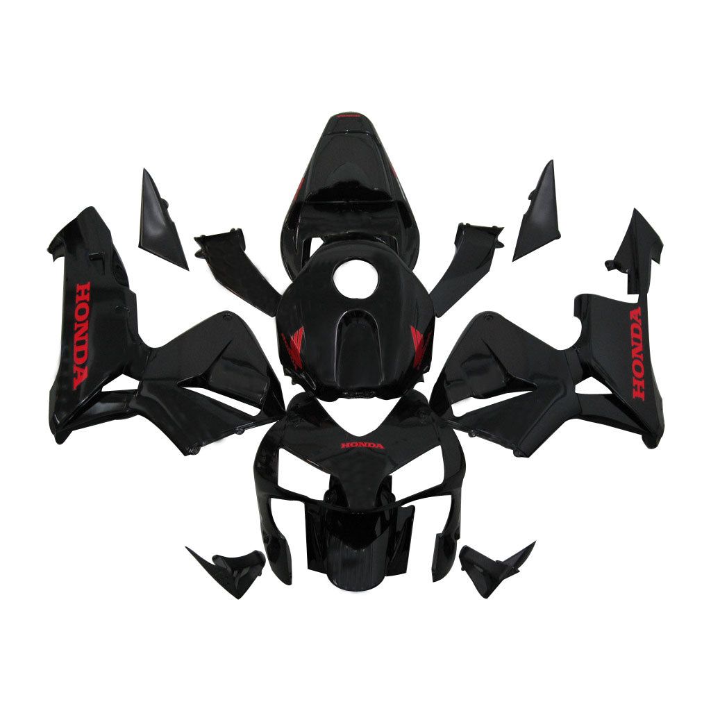 2003-2004 CBR600RR Honda Fairing Black Kit