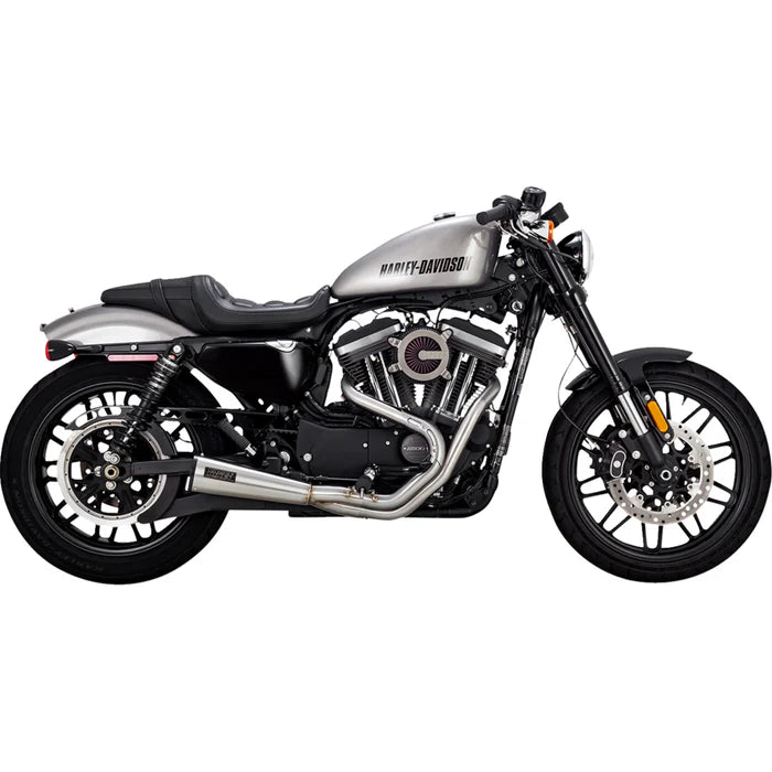Vance & Hines Stainless 2-into-1 Upsweep PCX Full System Exhaust Brushed Harley Davidson Sportster 2014-2022