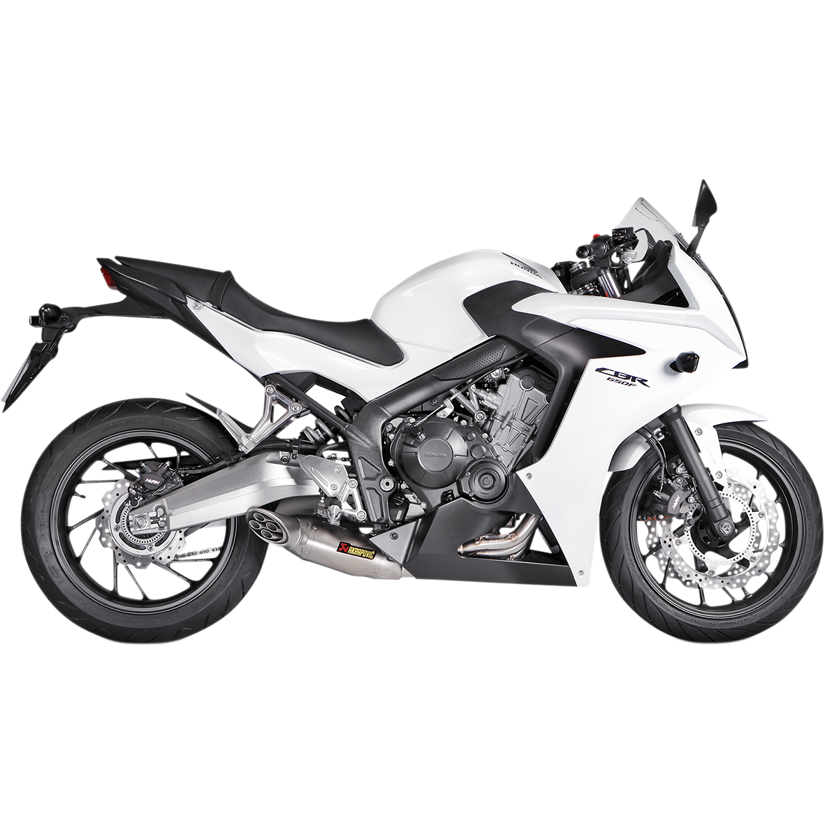Akrapovic Racing Titanium Exhaust System - 2014-2016 Honda CBR650F / R / CB650F / R