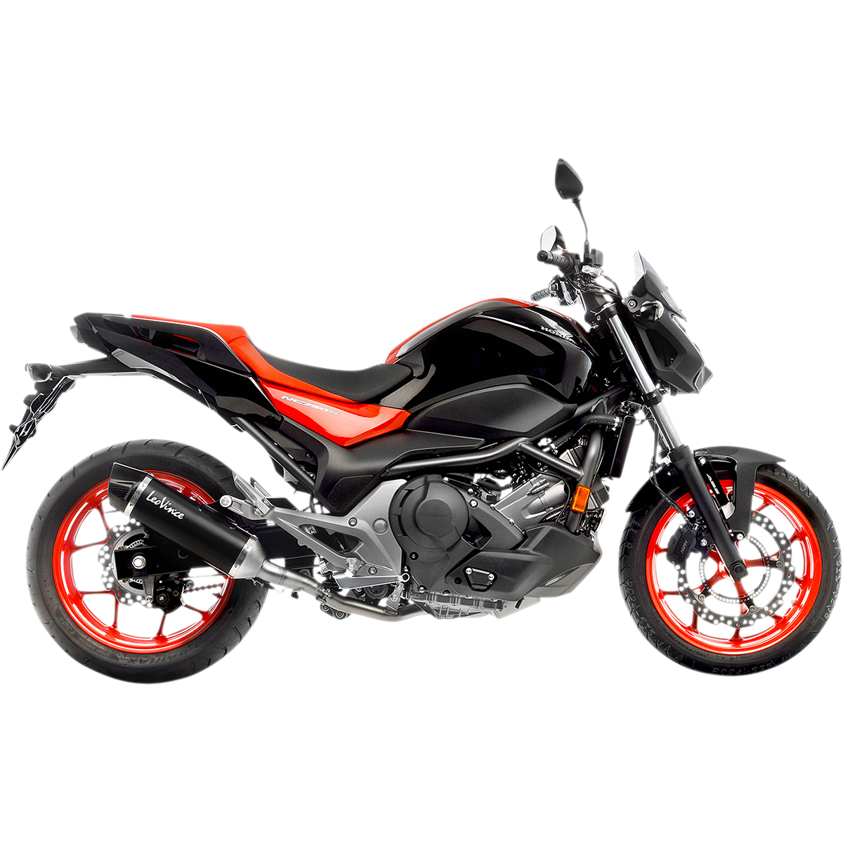LeoVince Nero Slip-On Exhaust - 2018-2020 Honda NC750X / DCT ABS