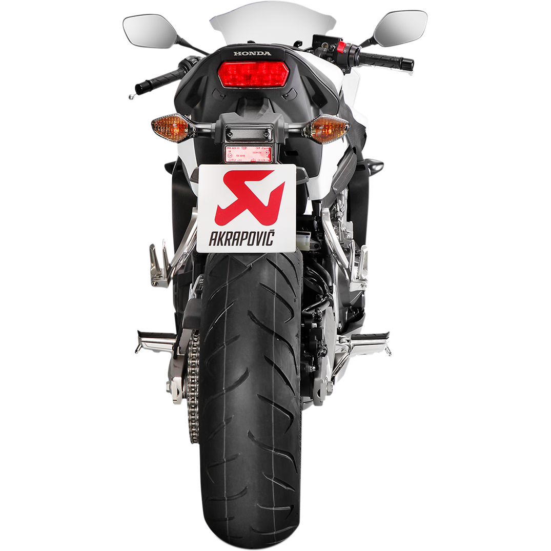 Akrapovic Racing Titanium Exhaust System - 2014-2016 Honda CBR650F / R / CB650F / R