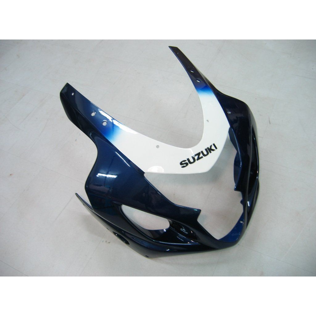 2004-2005 GSXR600/750 Suzuki Fairing Blue&White Kit