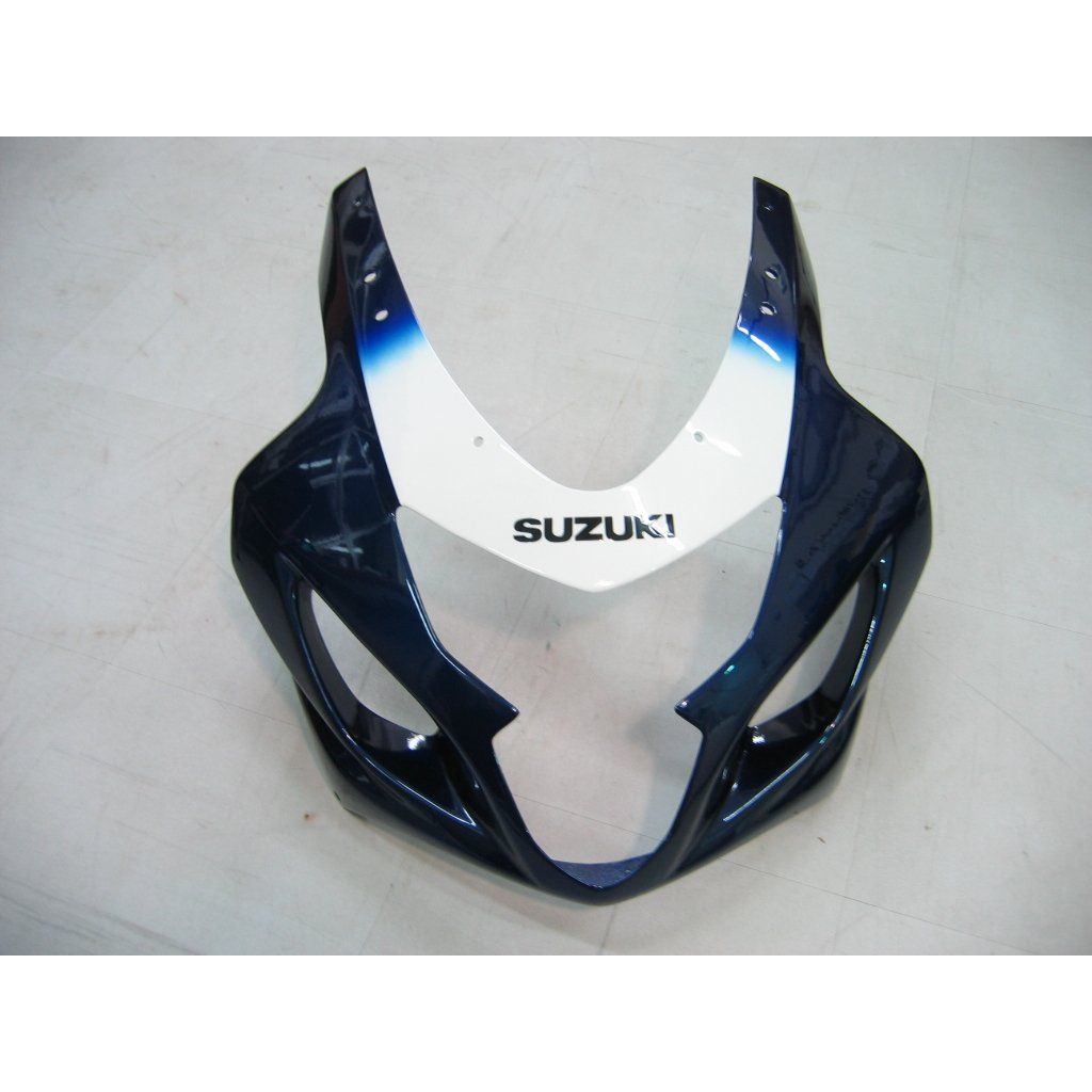 2004-2005 GSXR600/750 Suzuki Fairing Blue&White Kit