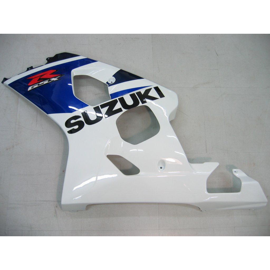 2004-2005 GSXR600/750 Suzuki Fairing Blue&White Kit