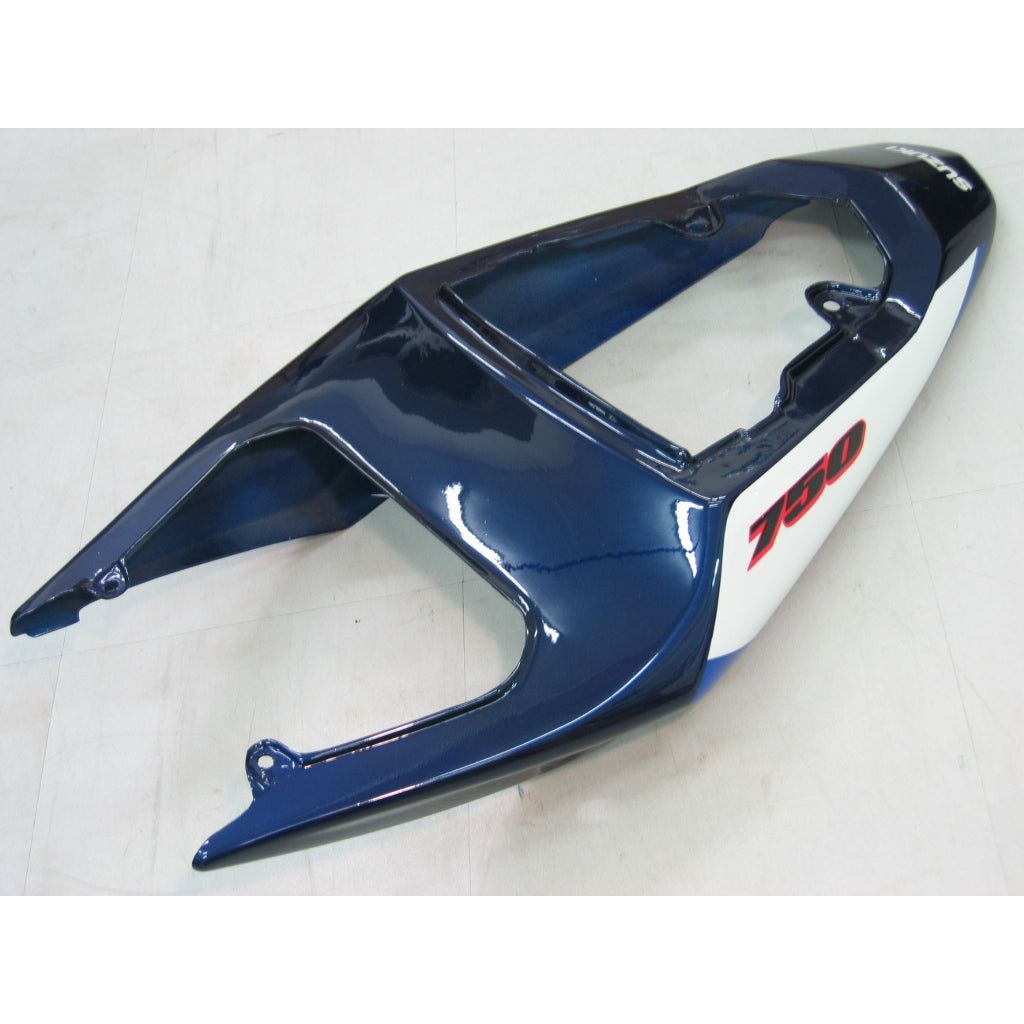2004-2005 Suzuki GSXR 600/750 Fairing Blue&White Kit