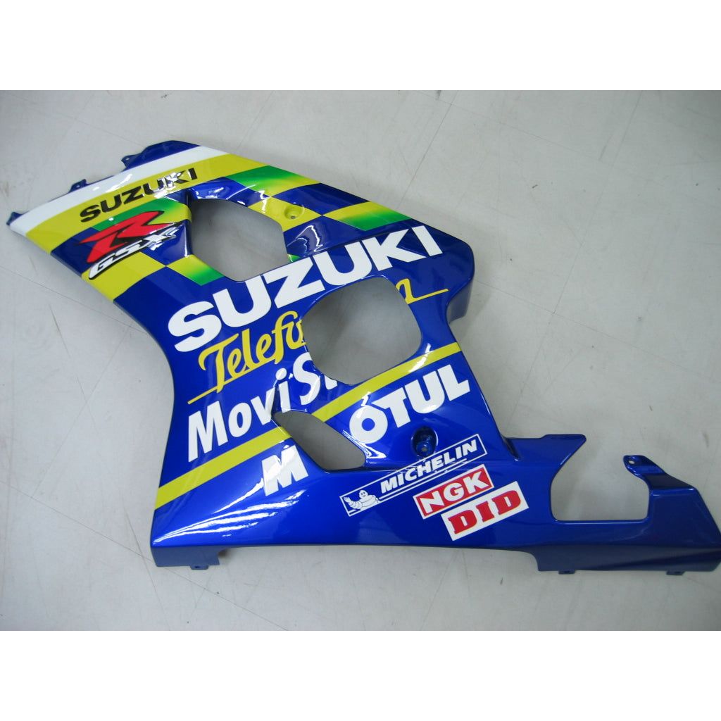 2004-2005 GSXR600/750 Suzuki Fairing Blue Kit