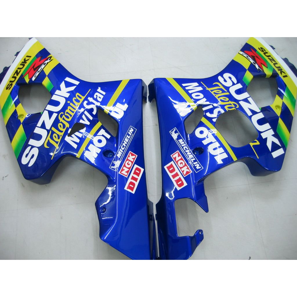 2004-2005 GSXR600/750 Suzuki Fairing Blue Kit