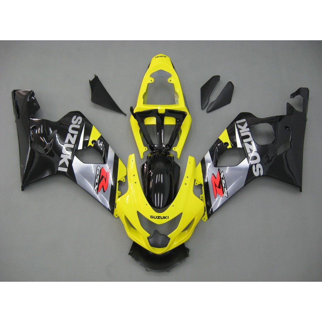 2004-2005 Suzuki GSXR 600/750 Fairing Racing Yellow & Black
